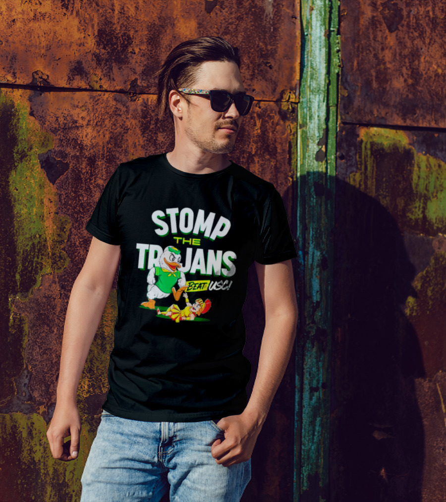 Oregon Ducks Stomp The Trojans Beat USC Victory T-Shirt