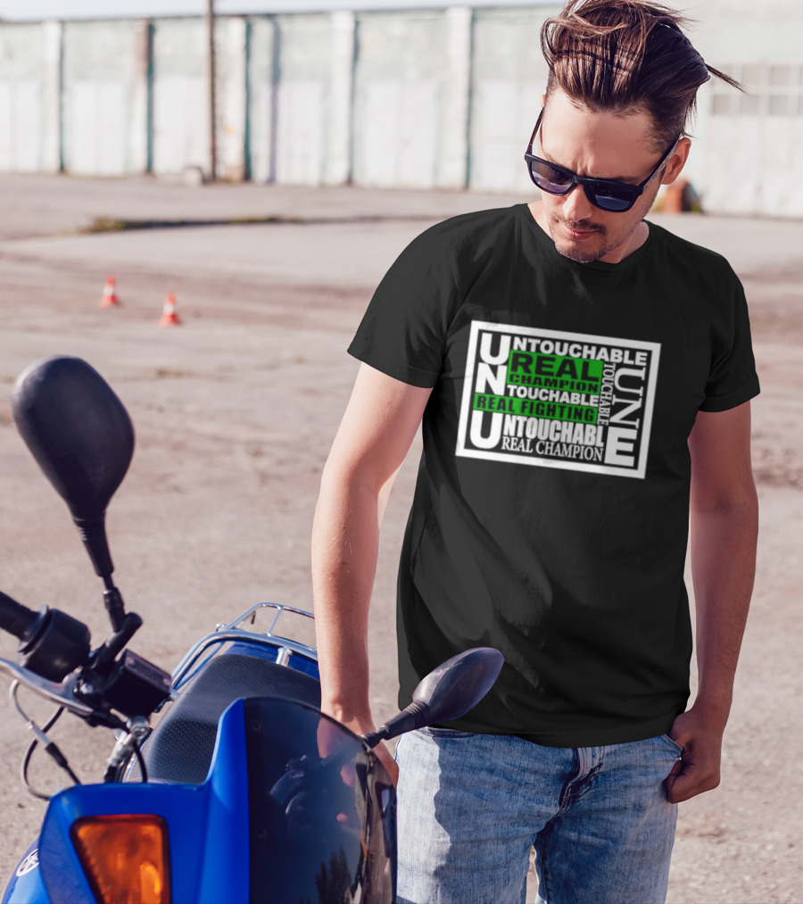 Pro-wrestling Noah Untouchable Real Champion Real Fighting T-Shirt