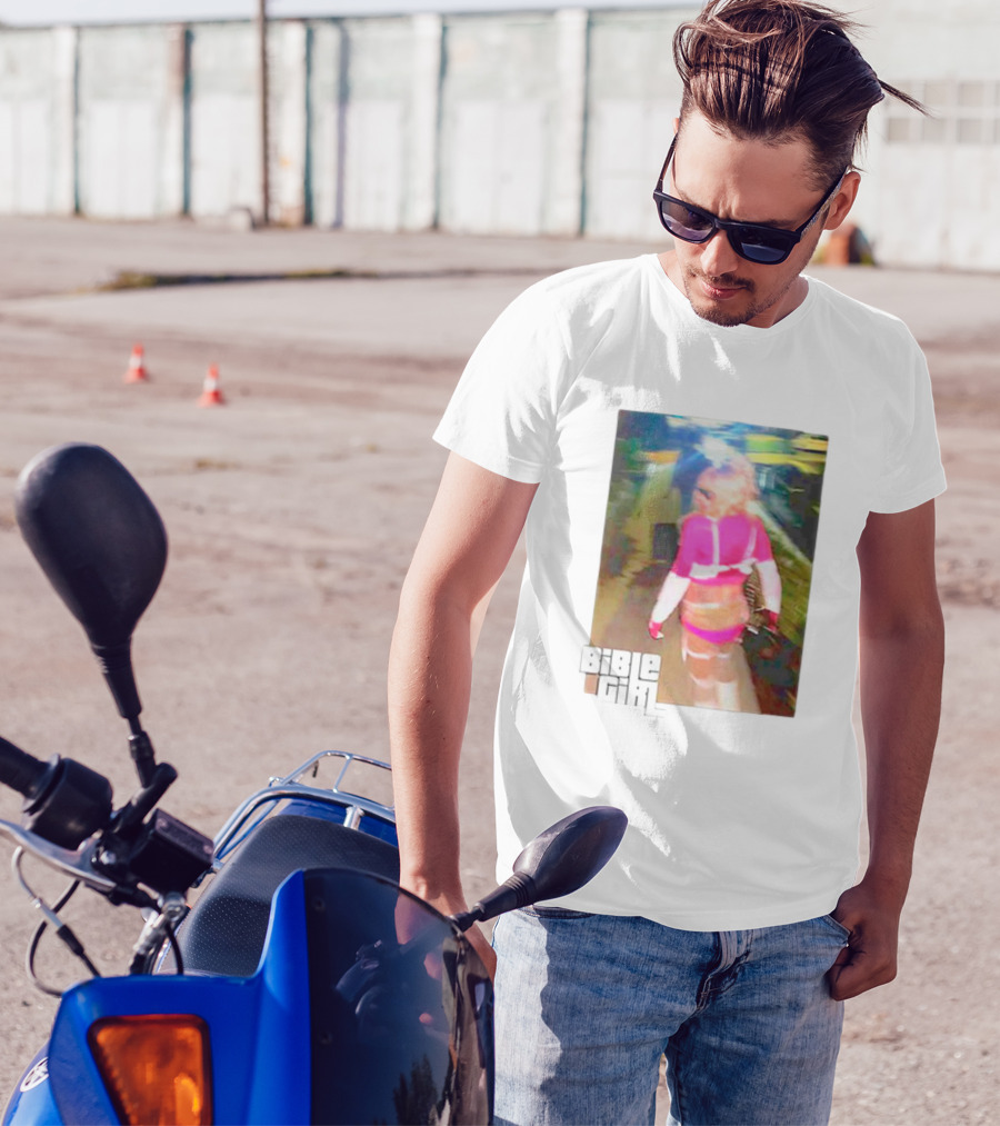 BibleGirl Blonde Walking T-Shirt