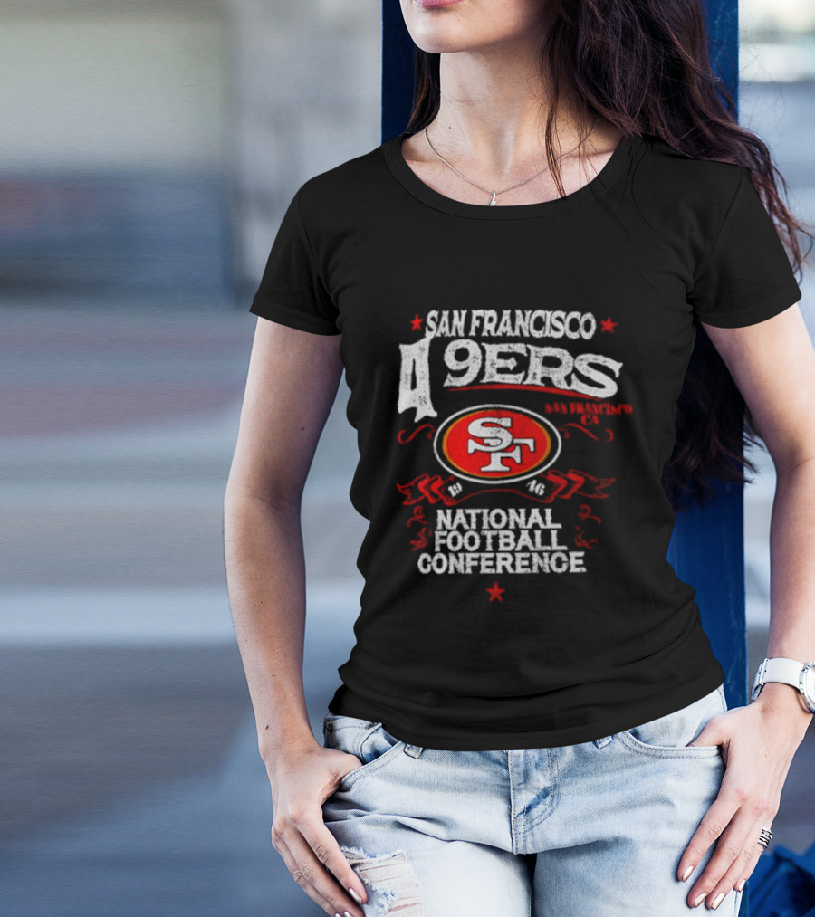 San Francisco 49ers SF 1946 National Football Conference T-Shirt