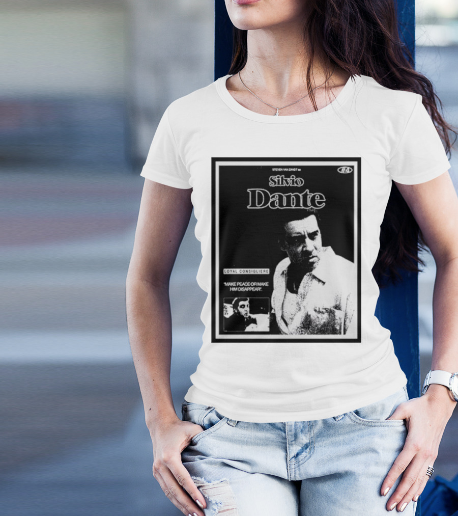 Silvio Dante Loyal Consigliere Make Peace Or Make Him Disappear T-Shirt