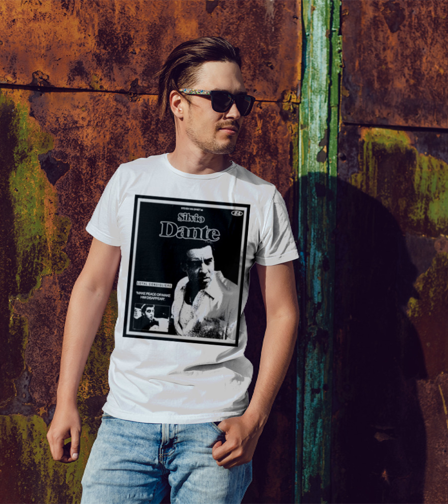 Silvio Dante Loyal Consigliere Make Peace Or Make Him Disappear T-Shirt