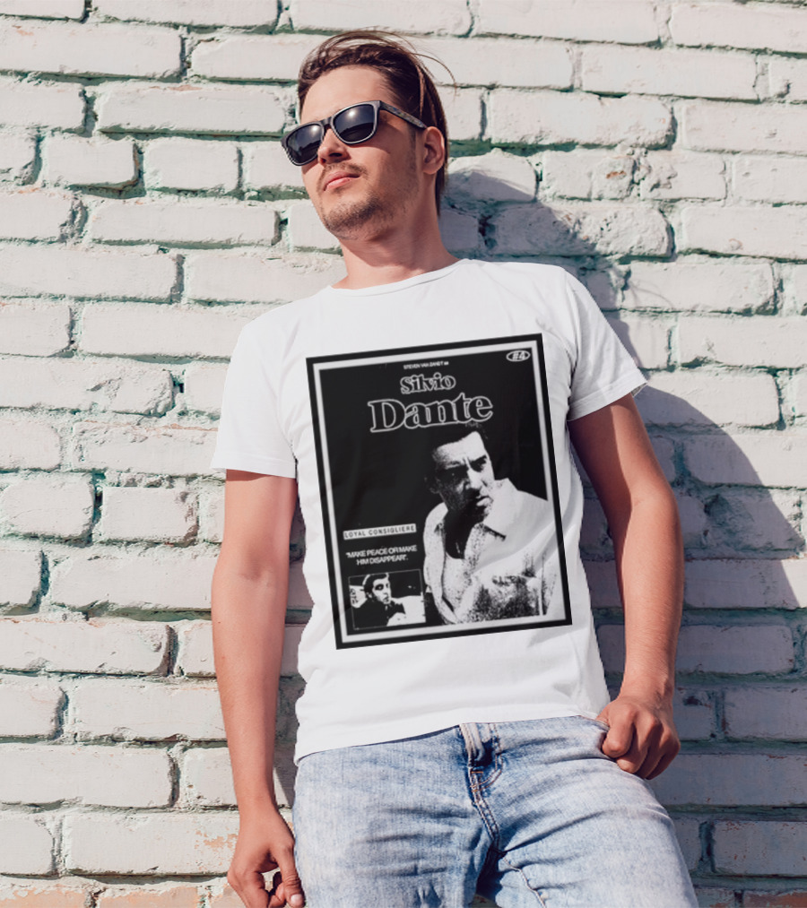 Silvio Dante Loyal Consigliere Make Peace Or Make Him Disappear T-Shirt