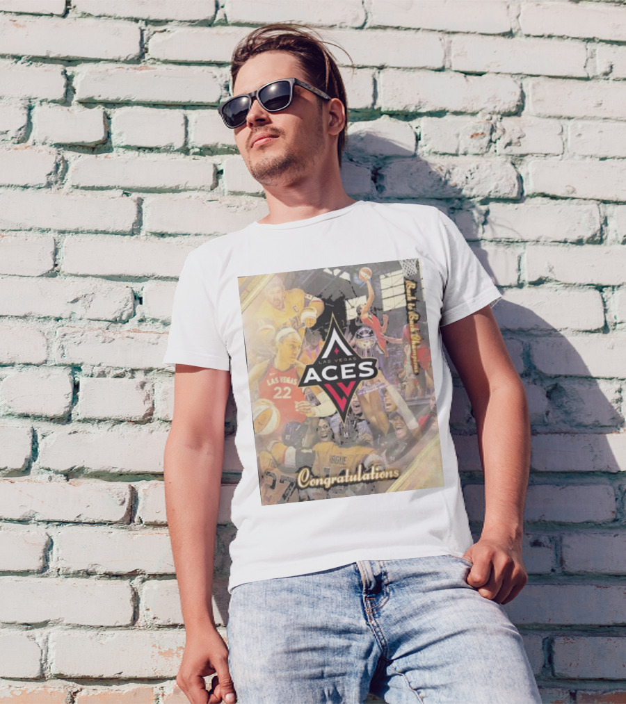Las Vegas Aces Congratulations Raise The Stakes Basketball T-Shirt