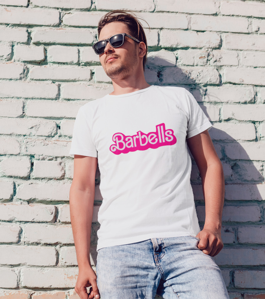 Barbells Barbie Vintage Gym Fitness T-Shirt