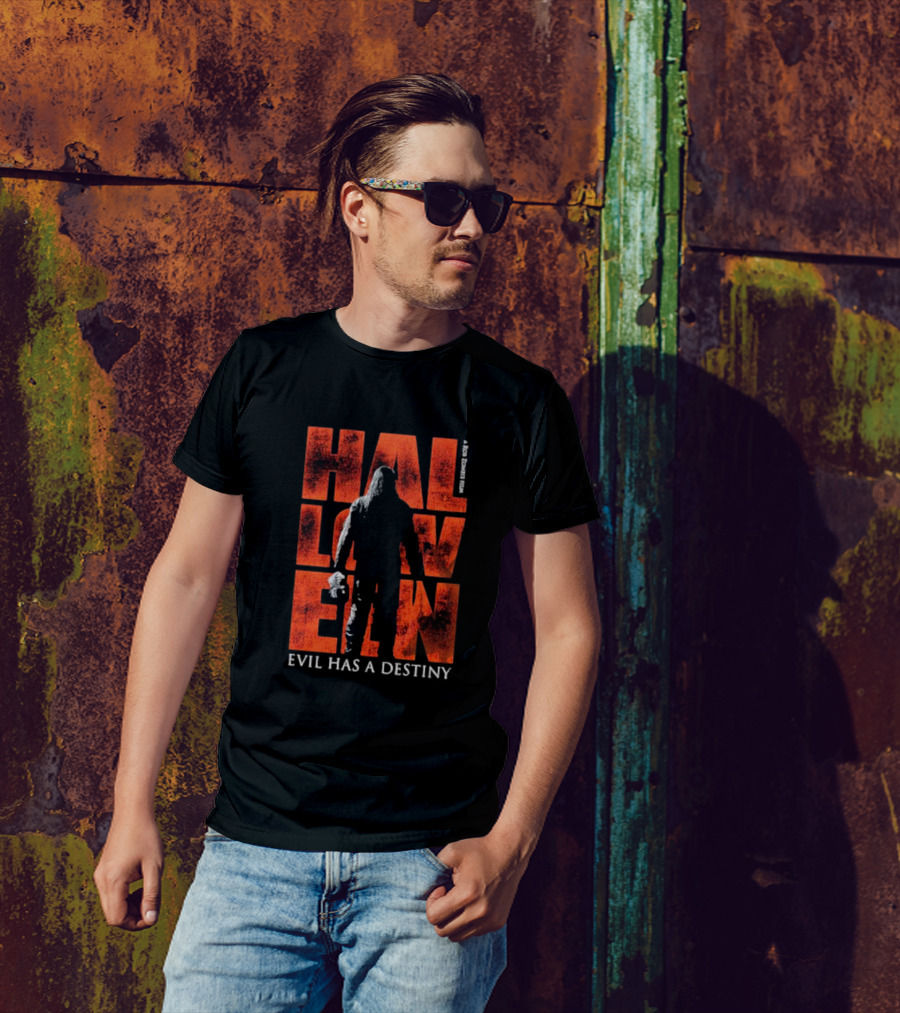 Rob Zombie Halloween Evil Has A Destiny Iconic Horror T-Shirt