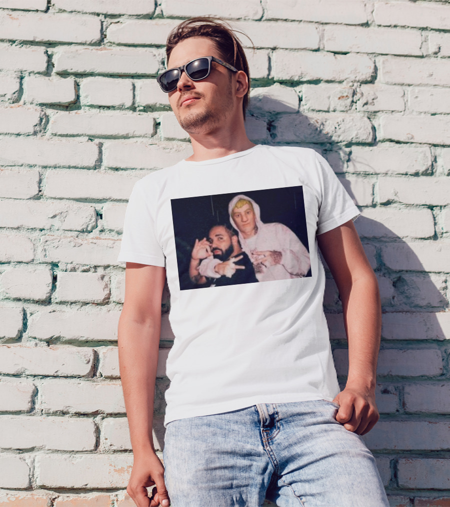 Drake X Jonesy Friends Collaboration Image With Rapper And Fortnite Character T-Shirt