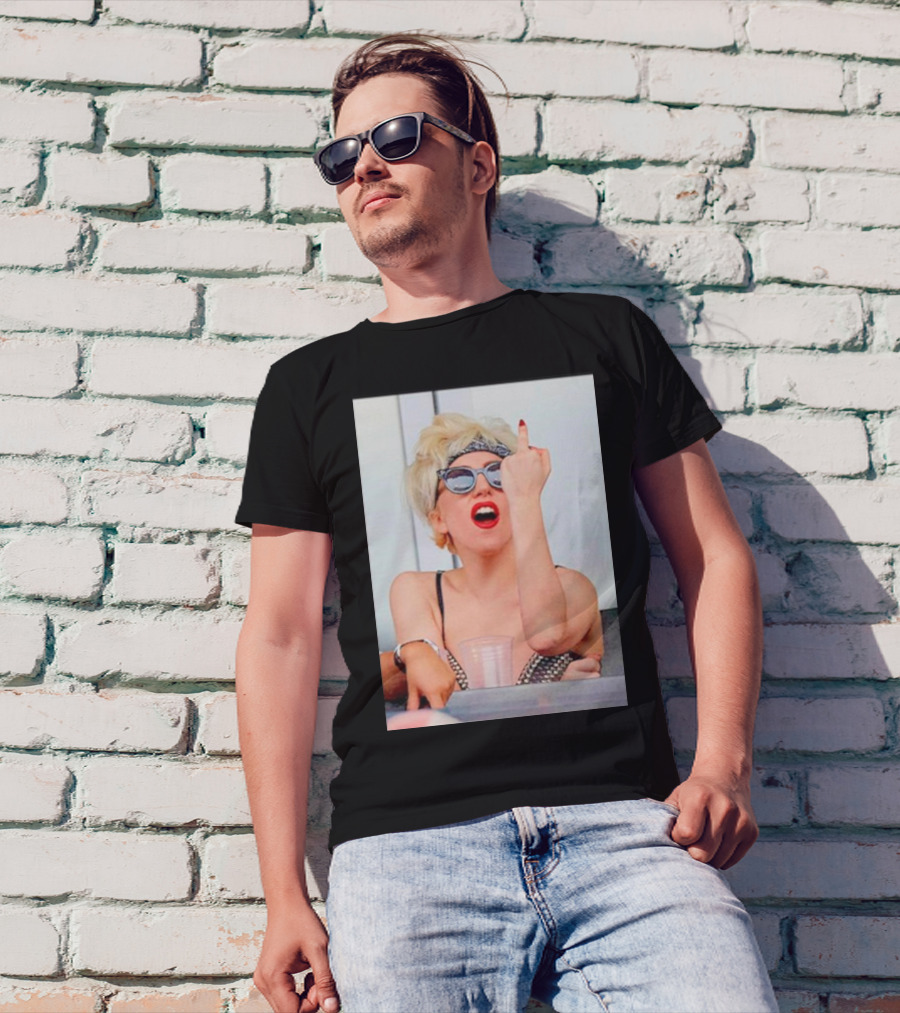 Lady Gaga Celebratory Gesture Iconic Pose T-Shirt