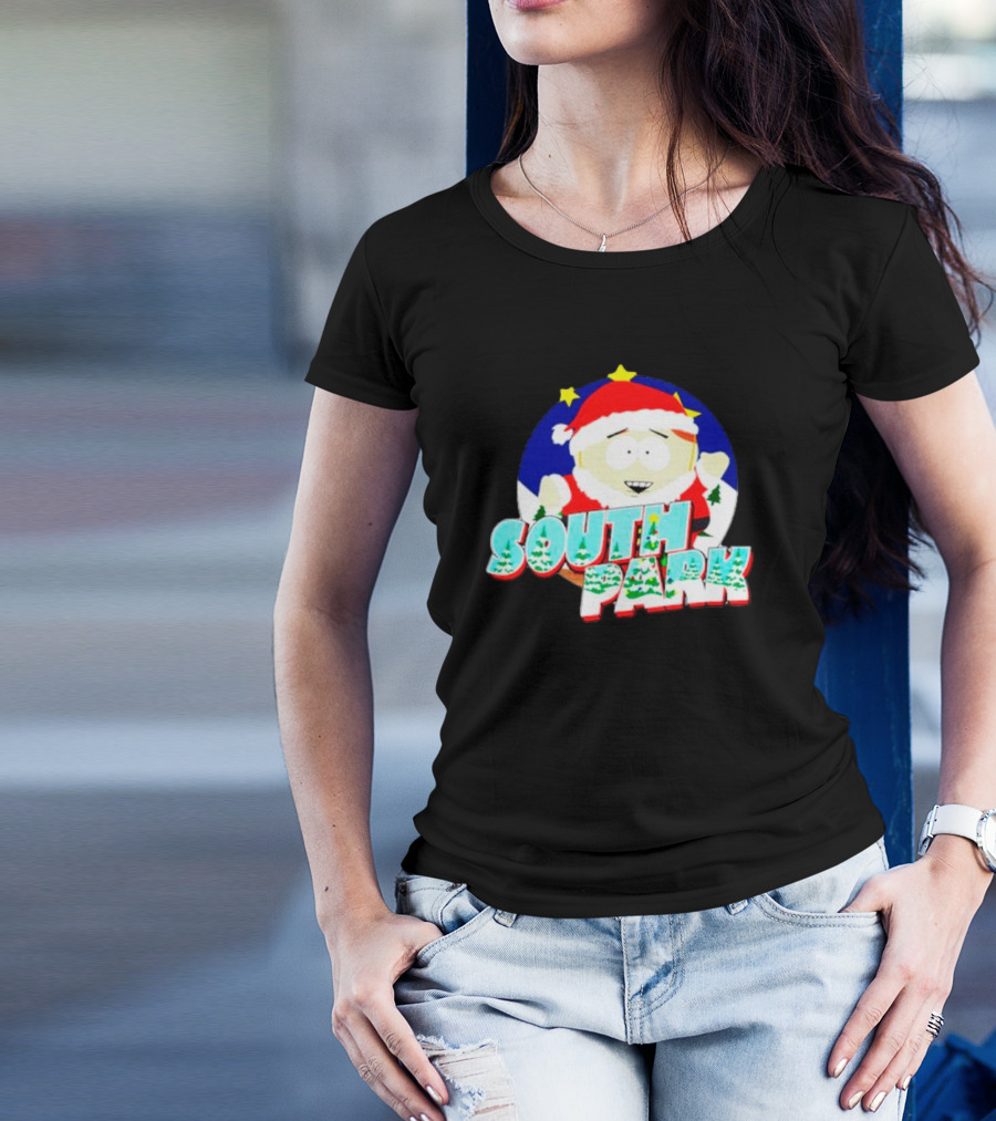 South Park Cartman Santa Christmas Character Christmas T-Shirt