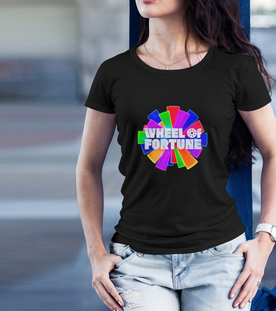 Wheel Of Fortune Colorful Iconic T-Shirt