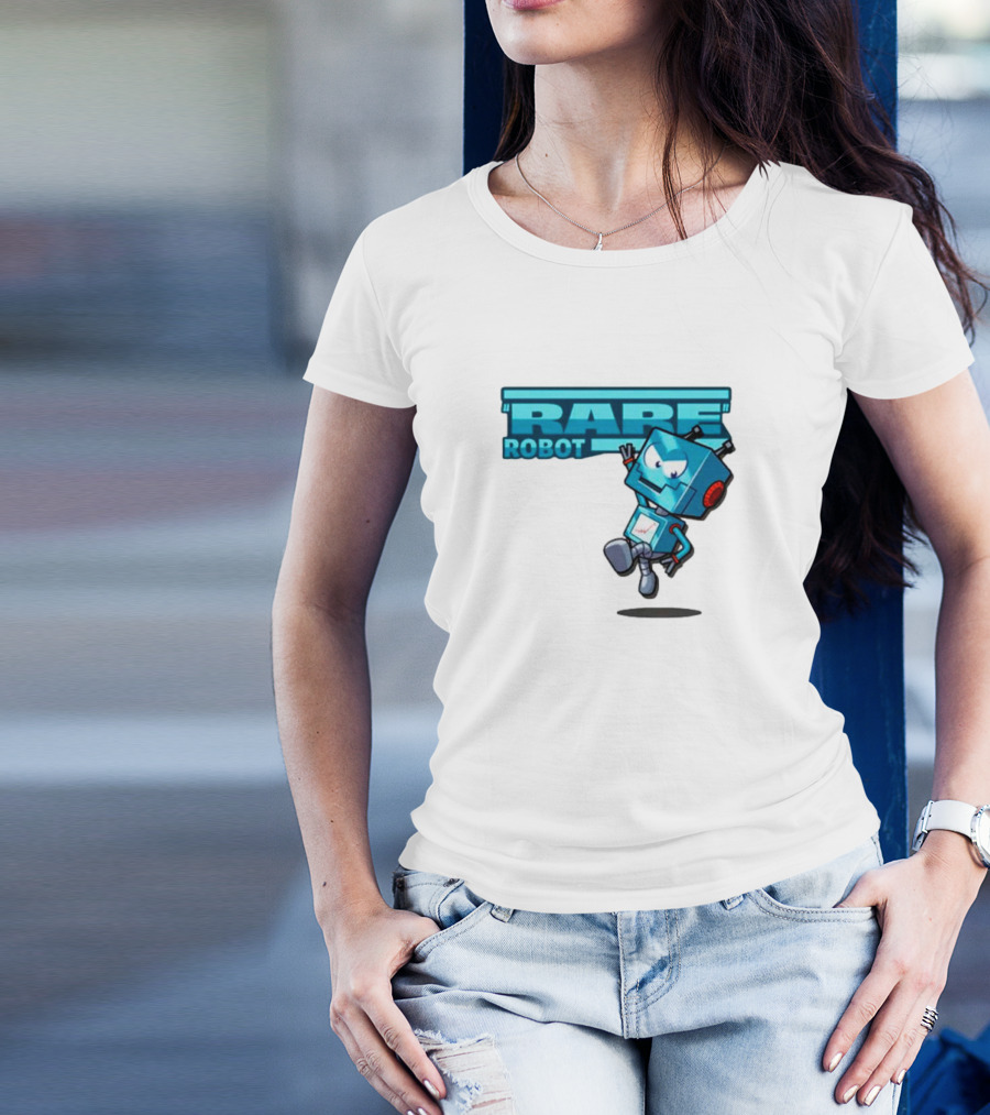 Rare Robot Character T-Shirt