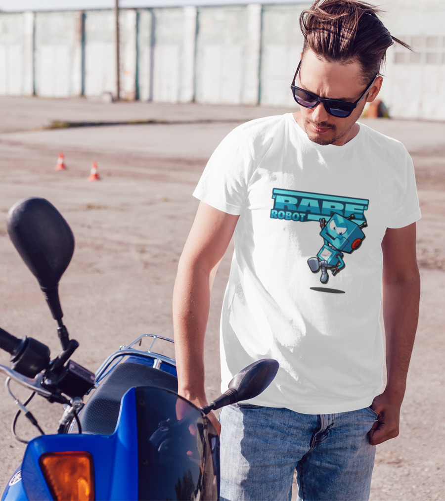 Rare Robot Character T-Shirt
