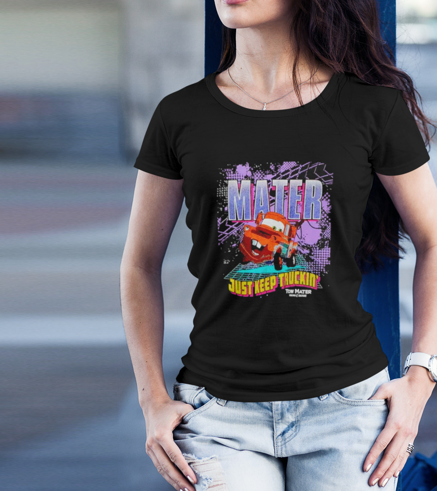 Mater Just Keep Truckin Tow Mater Disney Pixar Cars T-Shirt