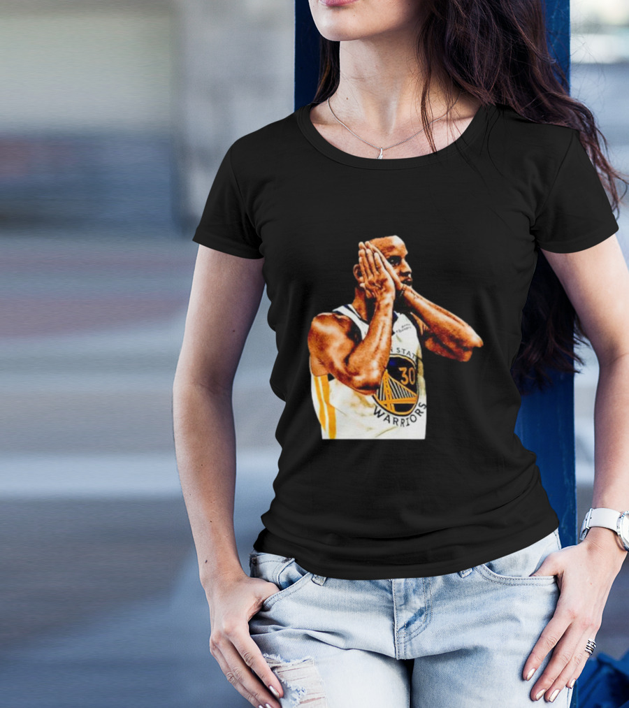 Golden State Warriors Stephen Curry Celebration Fan T-Shirt