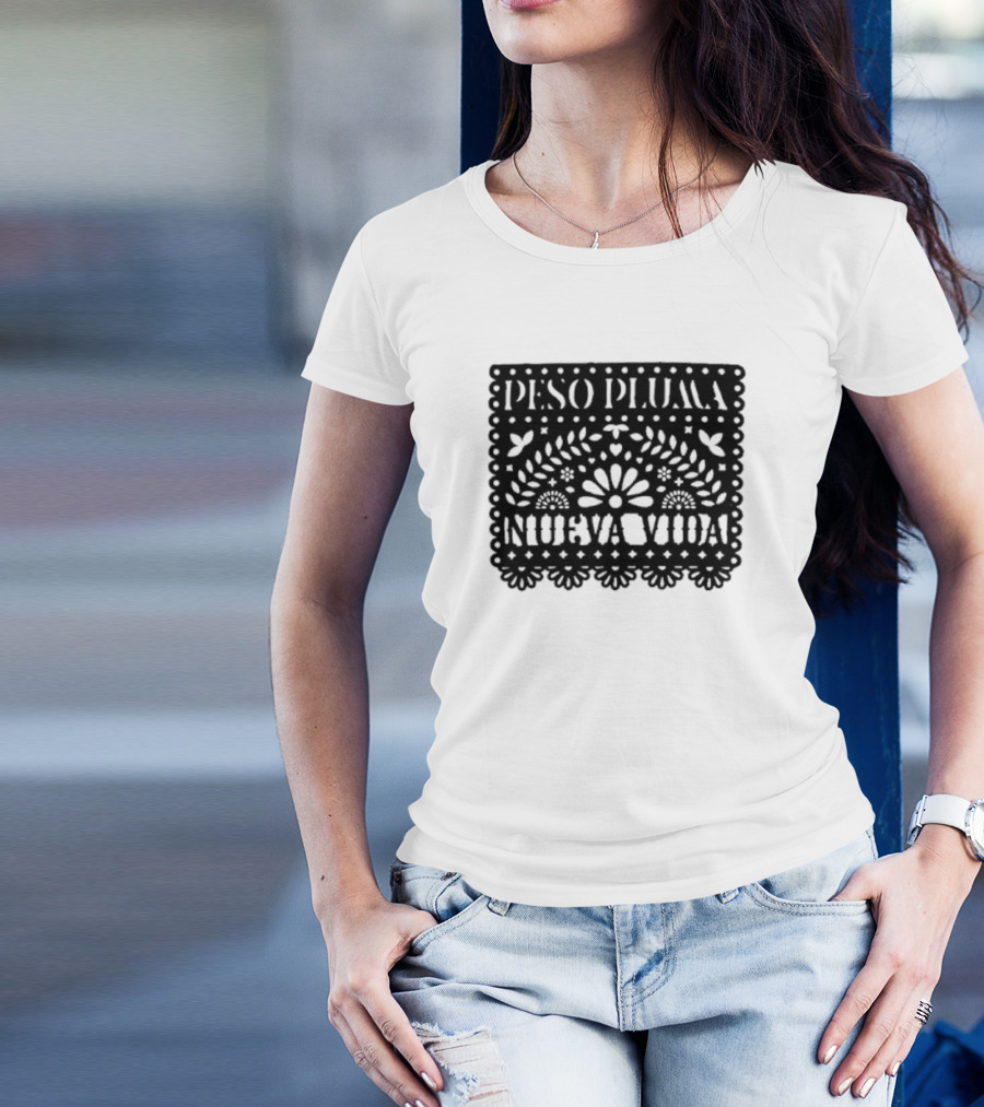 Peso Pluma Nueva Vida Papel Picado T-Shirt
