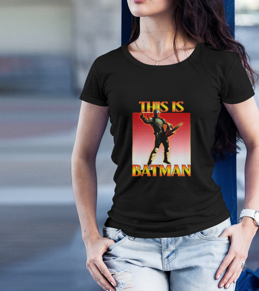 THIS IS BATMAN Chainsaw Hero T-Shirt