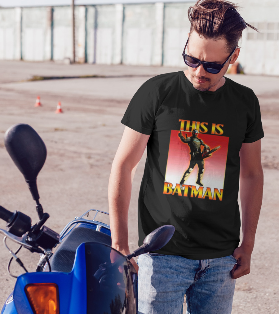 THIS IS BATMAN Chainsaw Hero T-Shirt