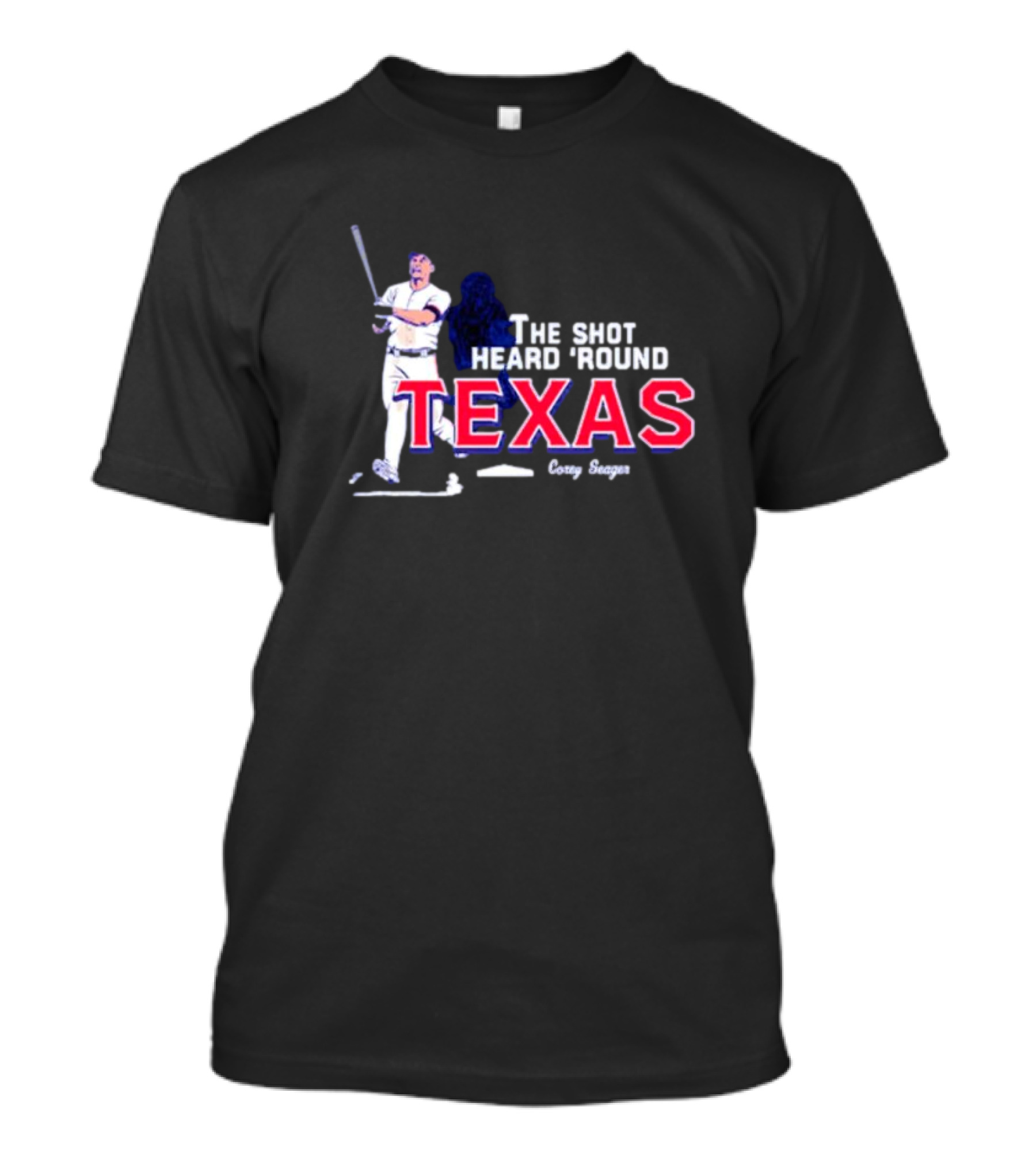 The Shot Heard 'Round Texas Corey Seager T-Shirt