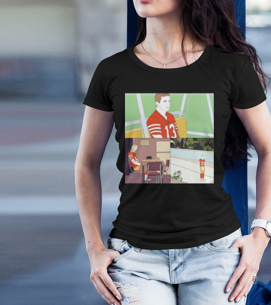 Bye Week Mood Football Reflection Trio T-Shirt