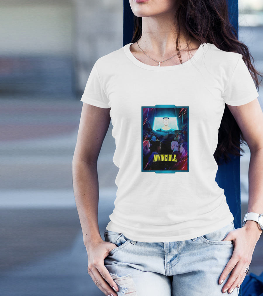 Invincible Season Two Episode One Animated Characters And Vibrant Colors T-Shirt