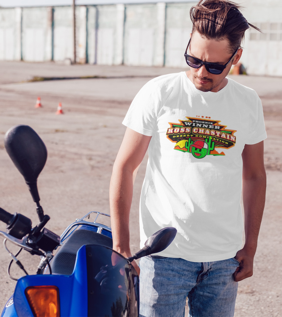 Phoenix Winner Ross Chastain Desert Domination 11.5.22 Cactus And Racing Helmet T-Shirt