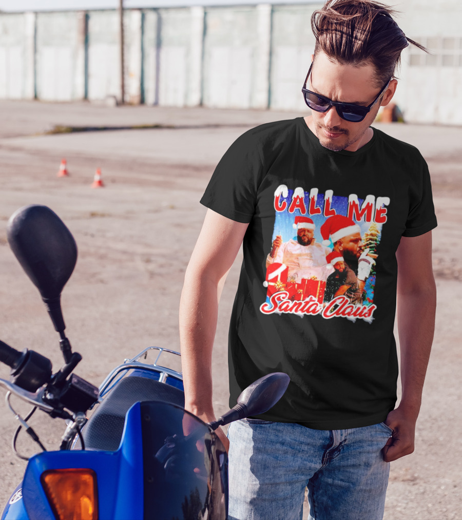 Call Me Santa Claus DJ Khaled Christmas Image T-Shirt
