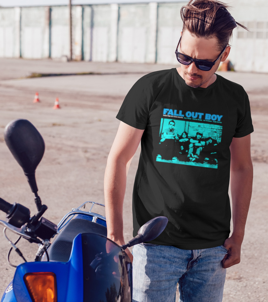 FALL OUT BOY Take This To Your Grave Pete Wentz Patrick Stump Joe Trohman Andy Hurley T-Shirt