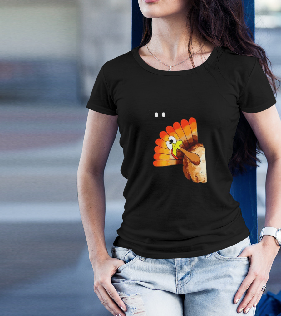 Moo Turkey Funny Thanksgiving T-Shirt