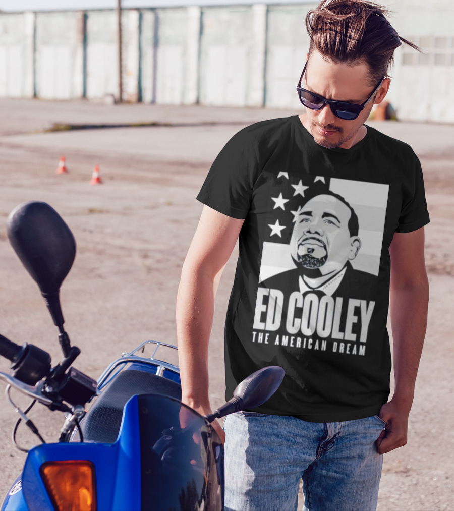 Ed Cooley The American Dream USA Flag T-Shirt