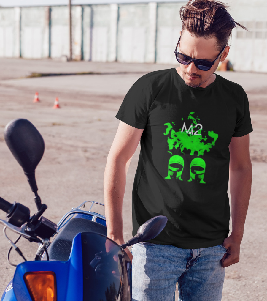 Mansionz M2 Green Mask Duo T-Shirt