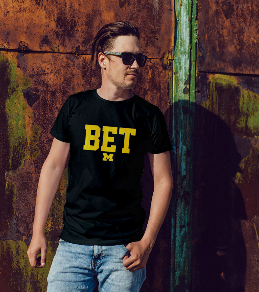 Michigan Football M BET T-Shirt