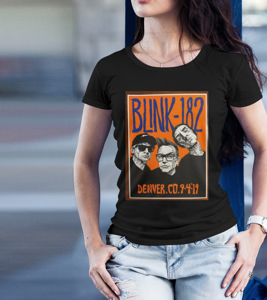 BLINK-182 Denver CO 9-4-19 T-Shirt