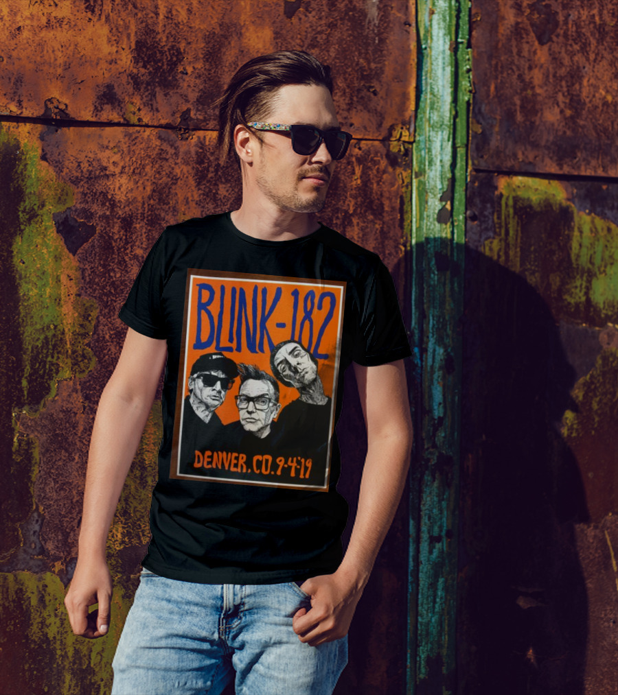BLINK-182 Denver CO 9-4-19 T-Shirt