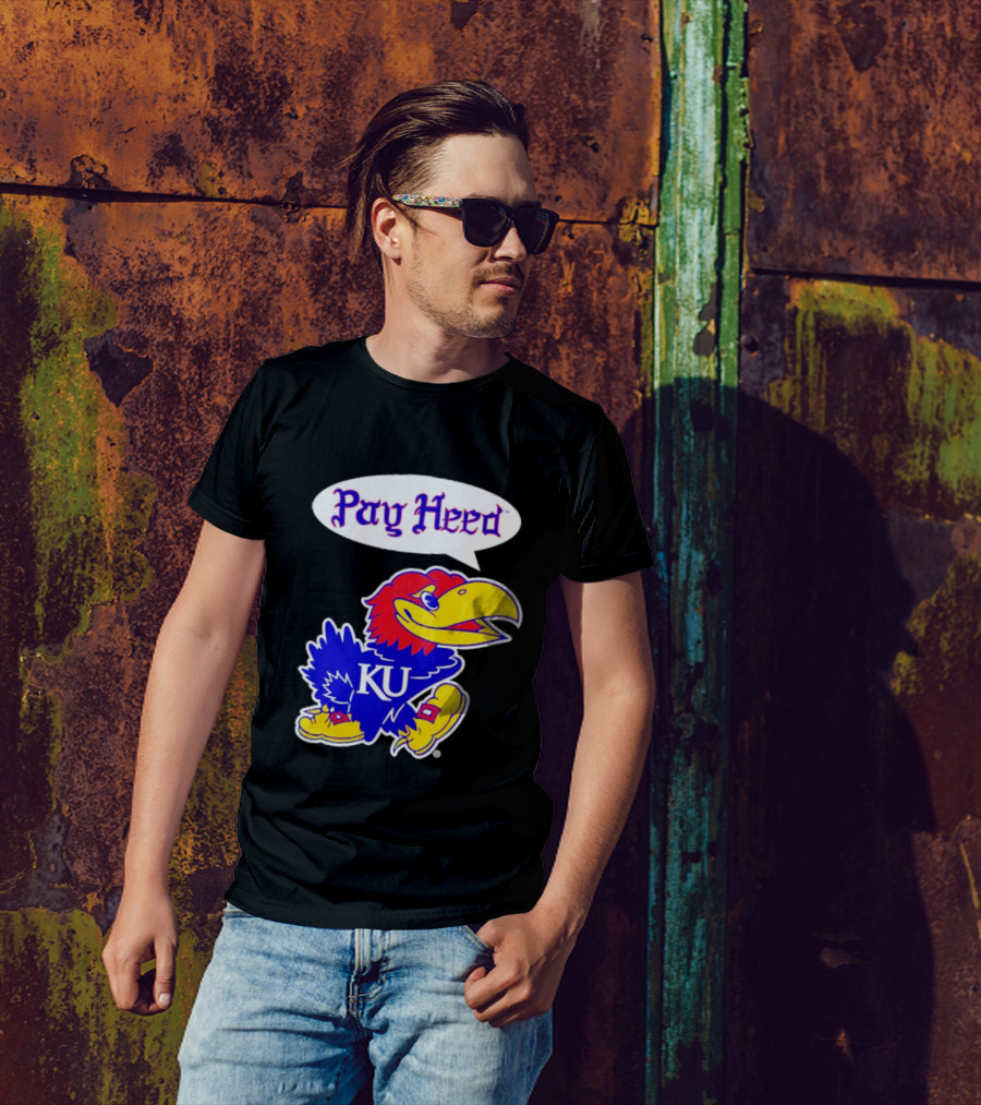 Kansas Jayhawks Pay Heed KU T-Shirt