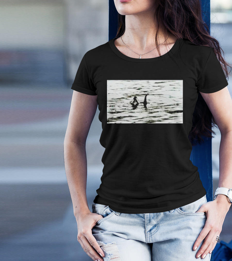 Louis Wearing Palace Nessie Surfers On Loch Ness Monster T-Shirt