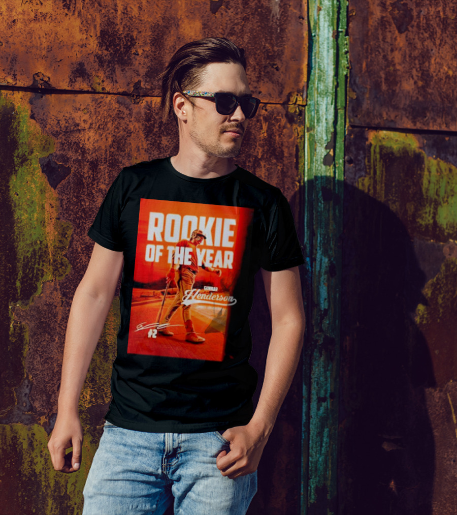 Gunnar Henderson #2 Rookie Of The Year ’23 T-Shirt