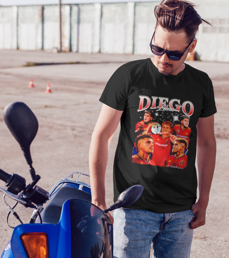 Diego Luna Real Salt Lake Soccer Star Bootleg T-Shirt