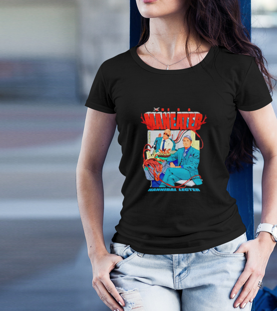 Maneater Hannibal Lecter Vintage Comic T-Shirt