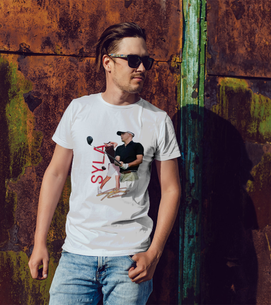 SYLAK Golf Swing Gold Signature T-Shirt