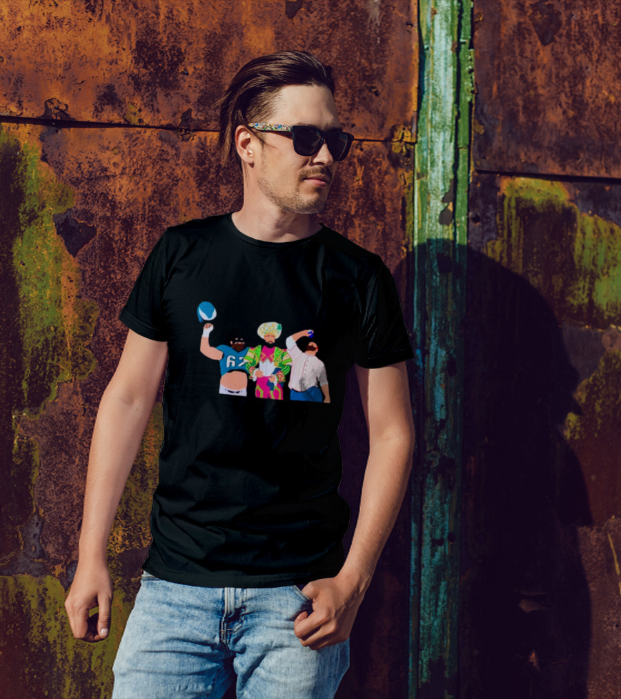 Philly Jason Kelce Iconic Outfits And Cheers T-Shirt