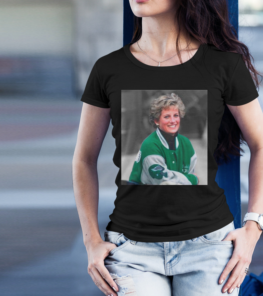 Philadelphia Eagles Fan Princess Diana Iconic T-Shirt