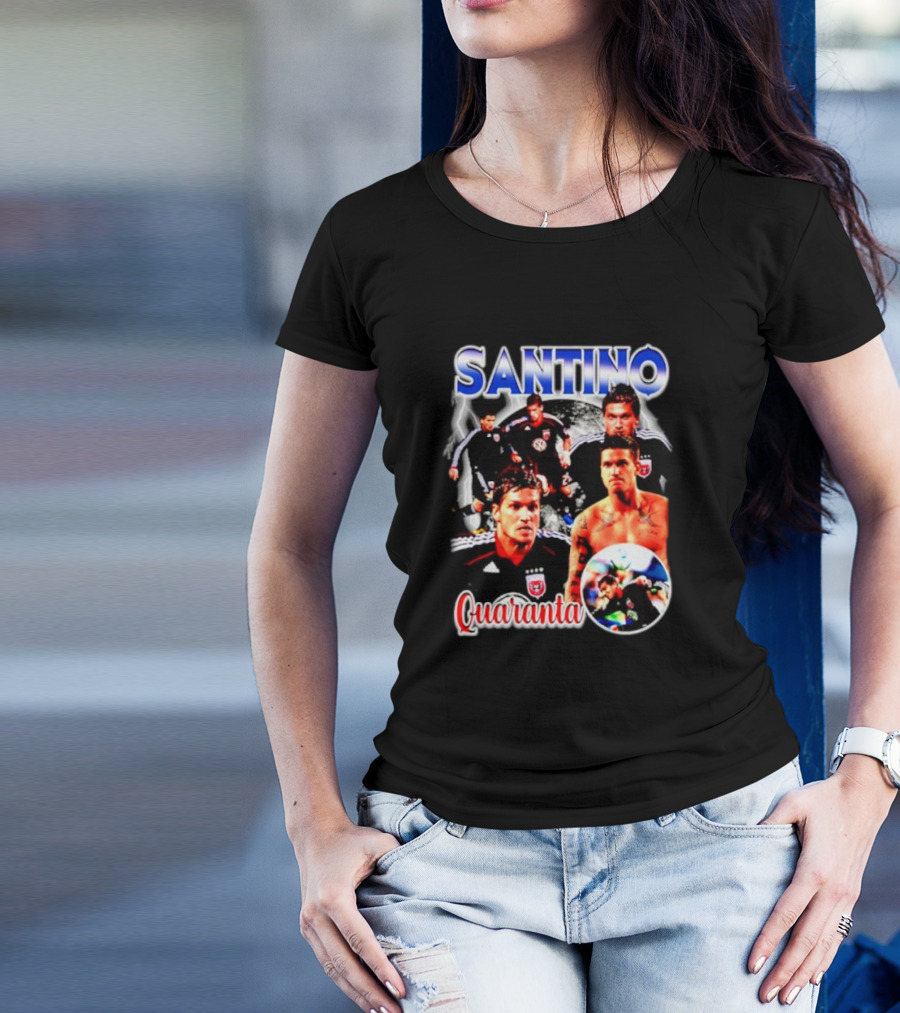 Santino Quaranta Soccer Montage DC United Moments T-Shirt