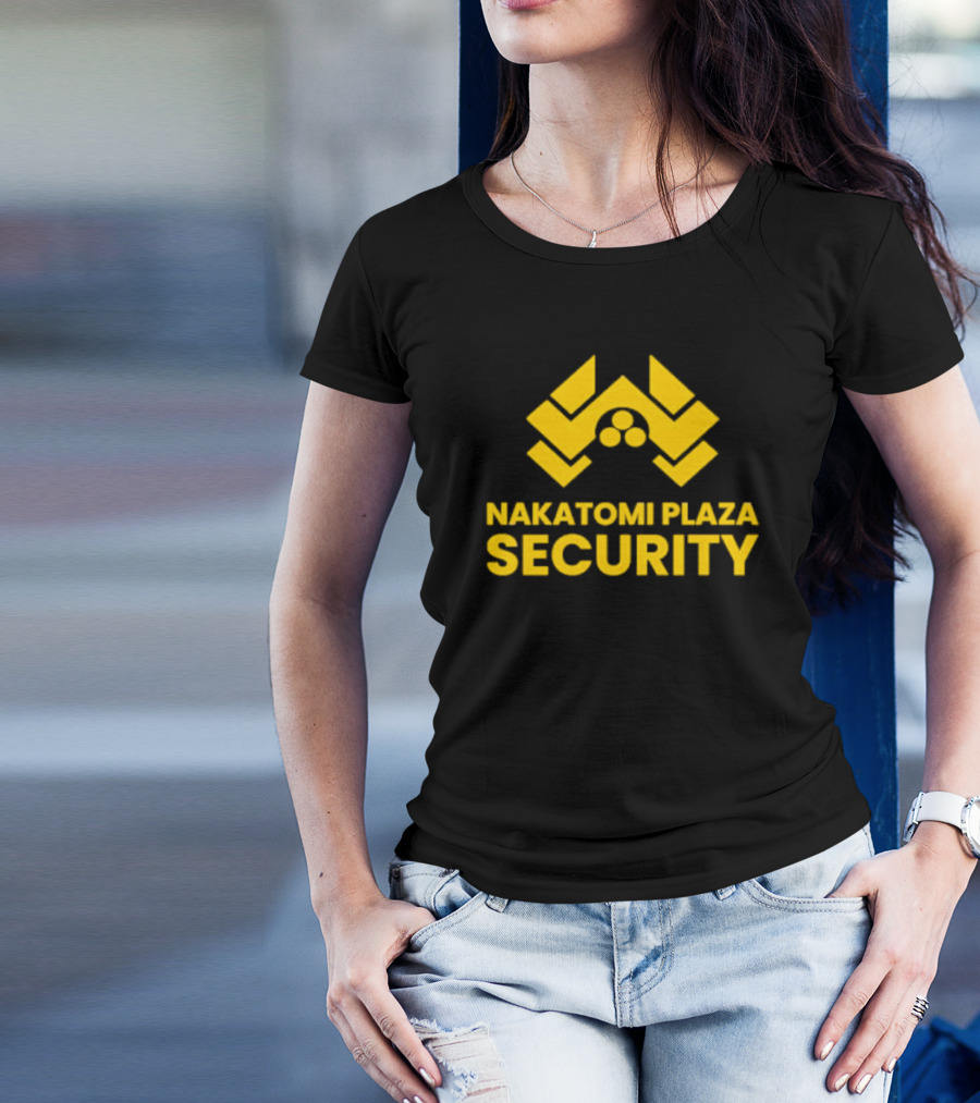Nakatomi Plaza Security Die Hard Christmas Movie T-Shirt