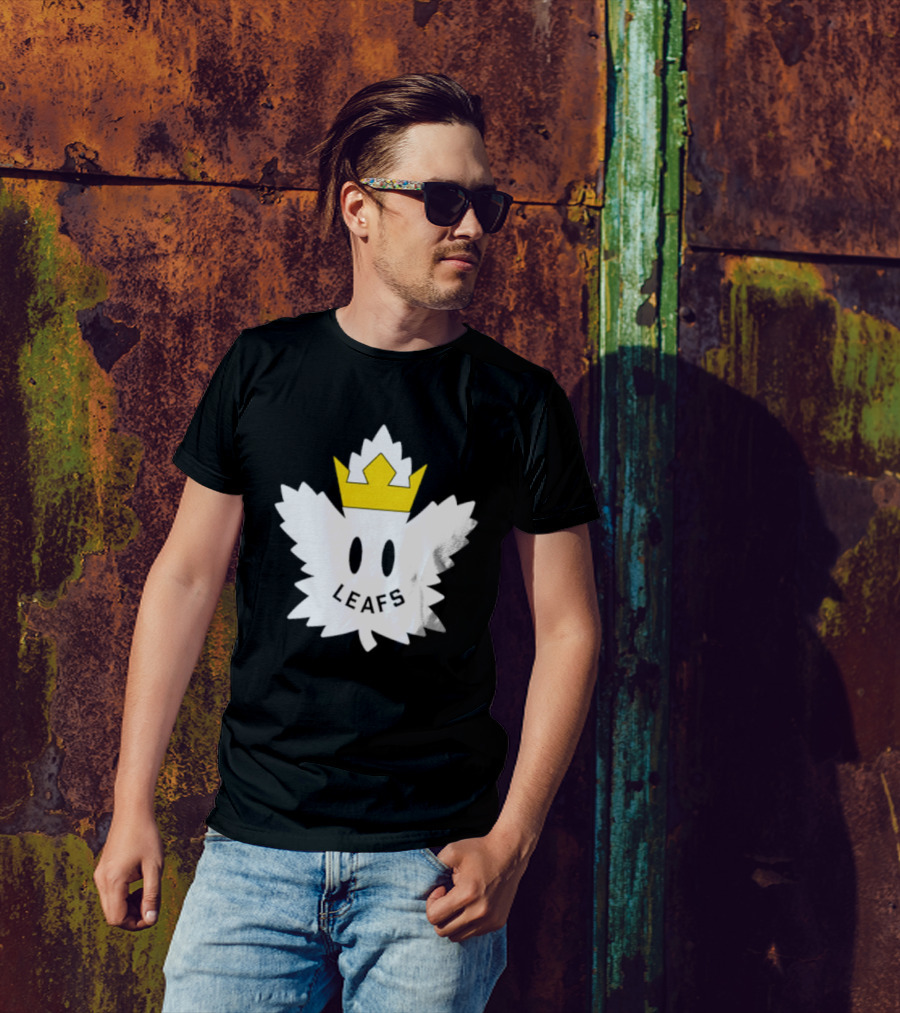 Crown Leafs Ghost Emblem T-Shirt
