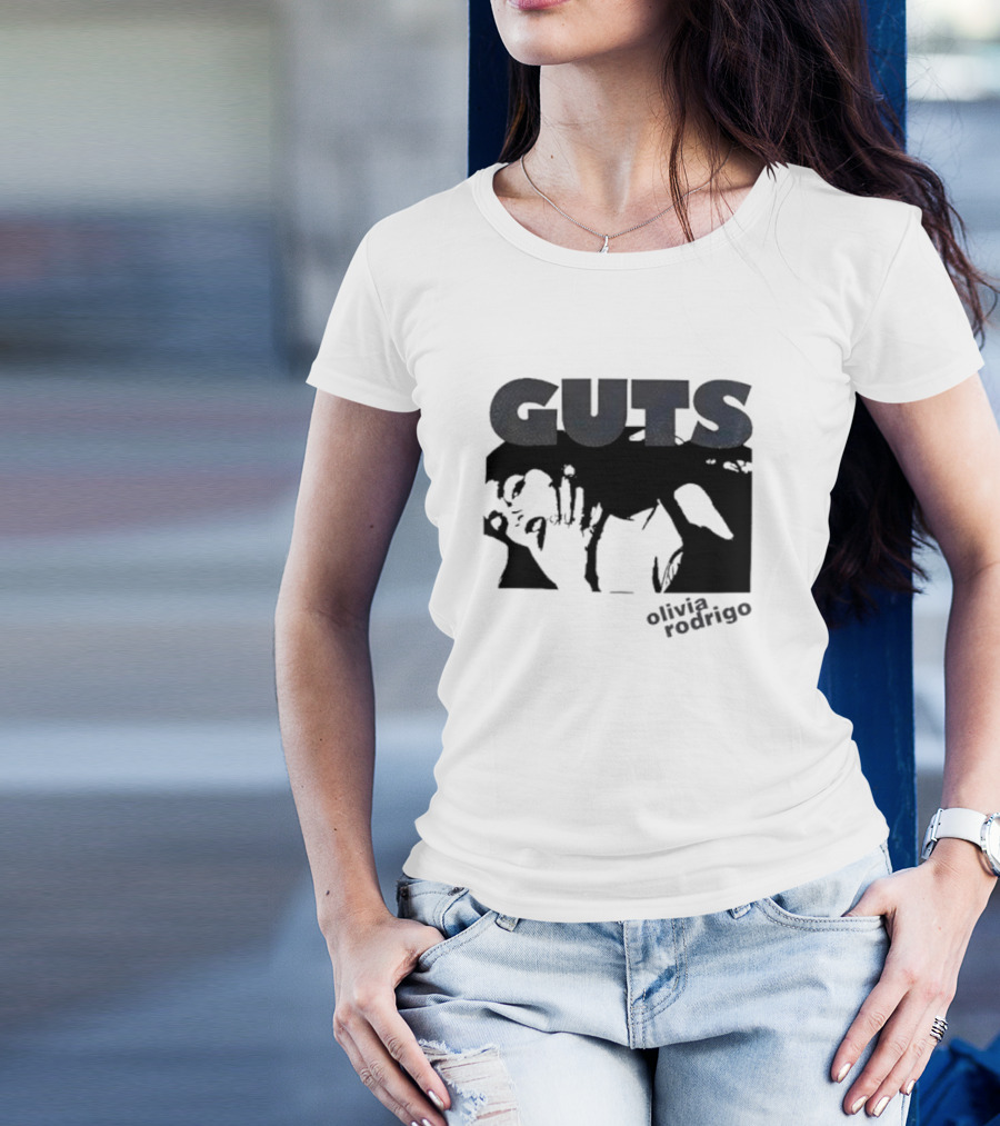 Guts Olivia Rodrigo Glittering T-Shirt