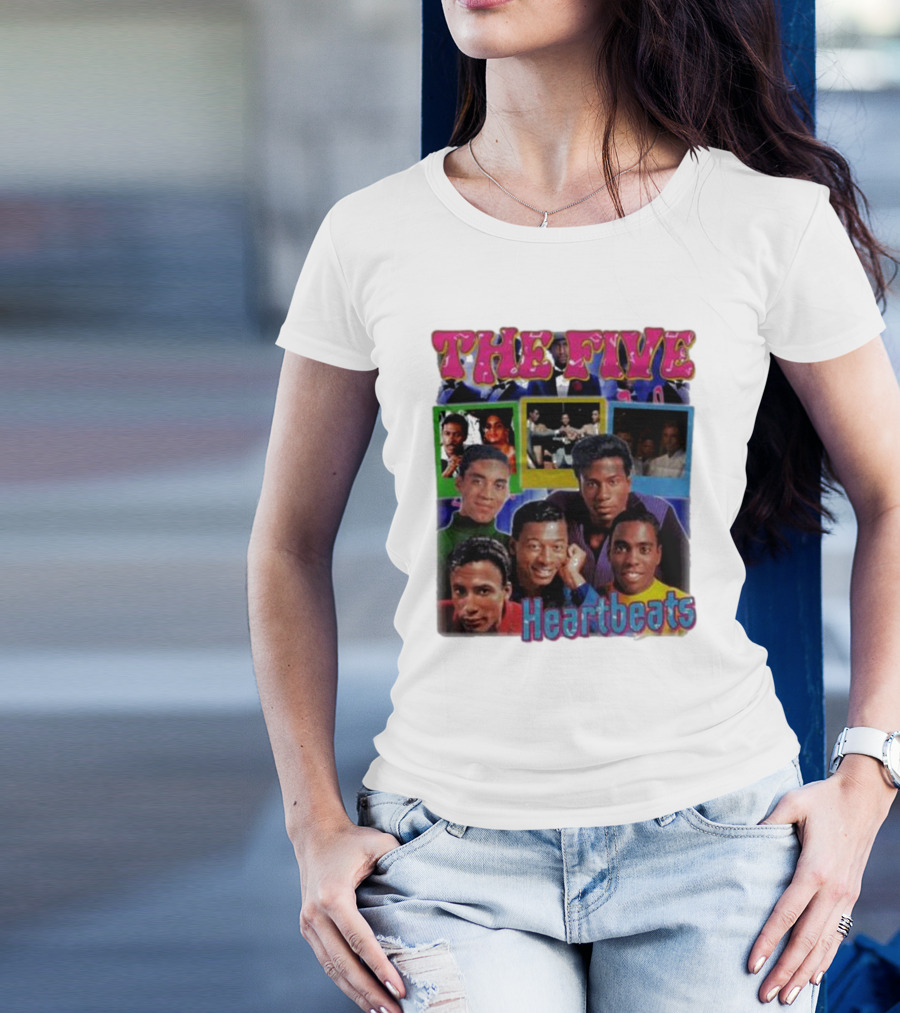 The Five Heartbeats Movie Cast Collage T-Shirt