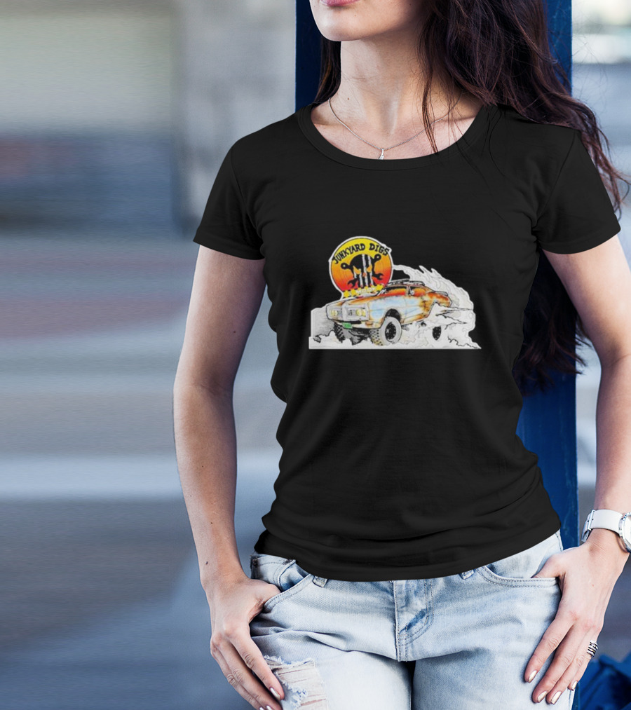 Junkyard Digs Explosive 1968 Lemans Adventure T-Shirt