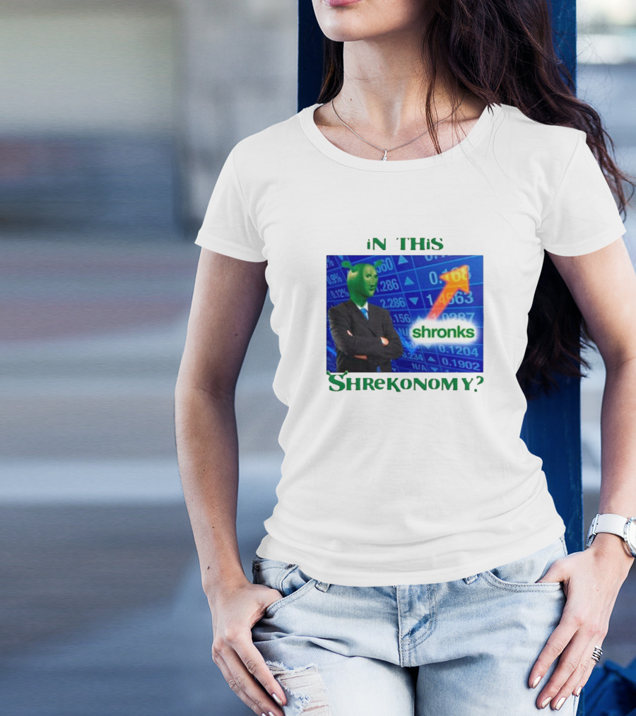 In This Shrekonomy Shronks Stock Market T-Shirt