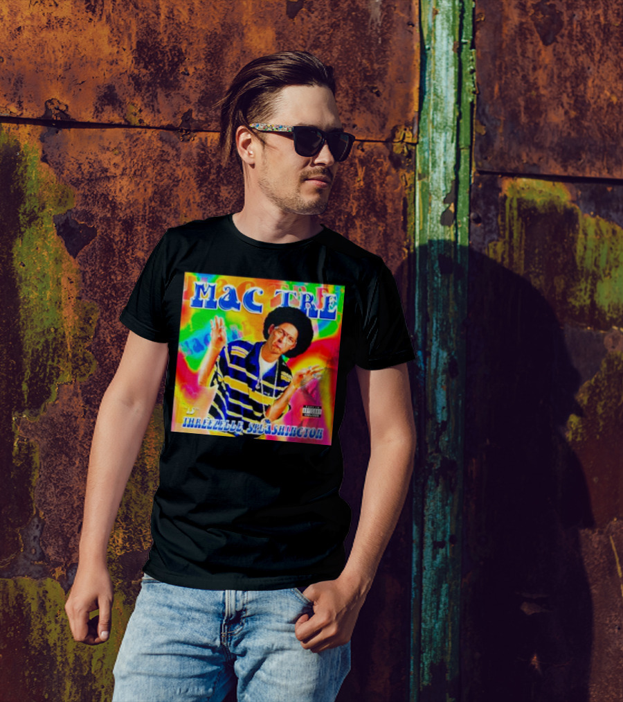Mac Tre Is Threezelle Splashington Vibrant Hip-Hop T-Shirt