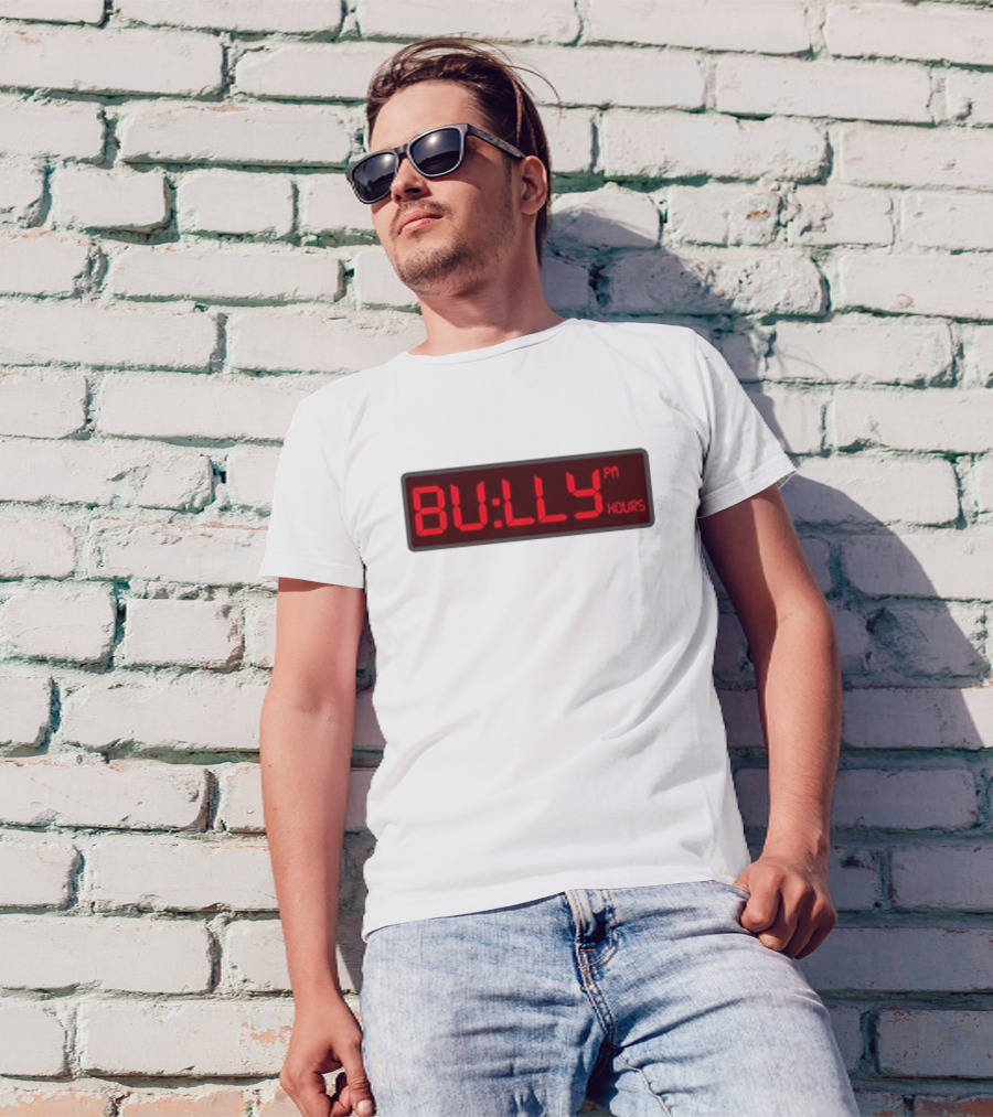 Bully PM Hours Digital Clock T-Shirt